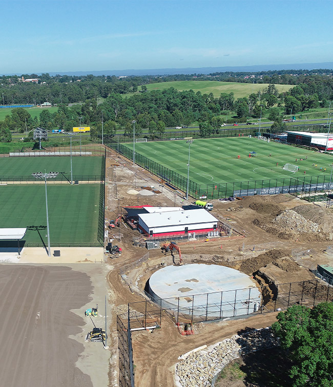 Wanderers Football Park - Rainwater Tank