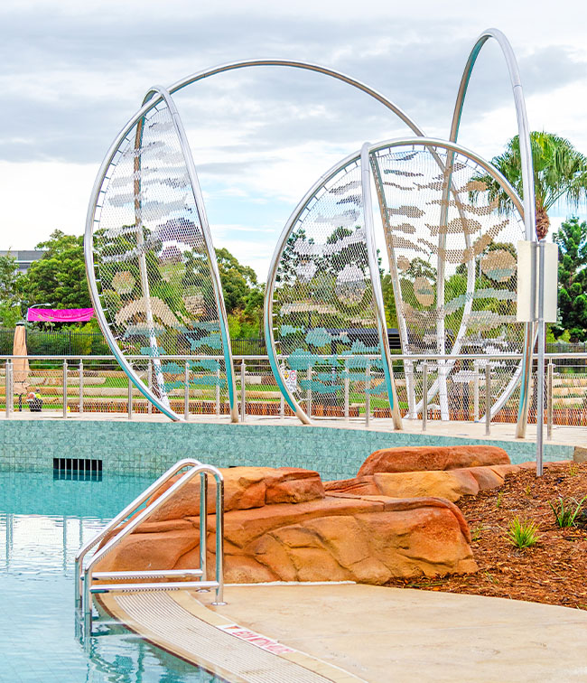 Campbelltown Billabong Parklands - Artwork