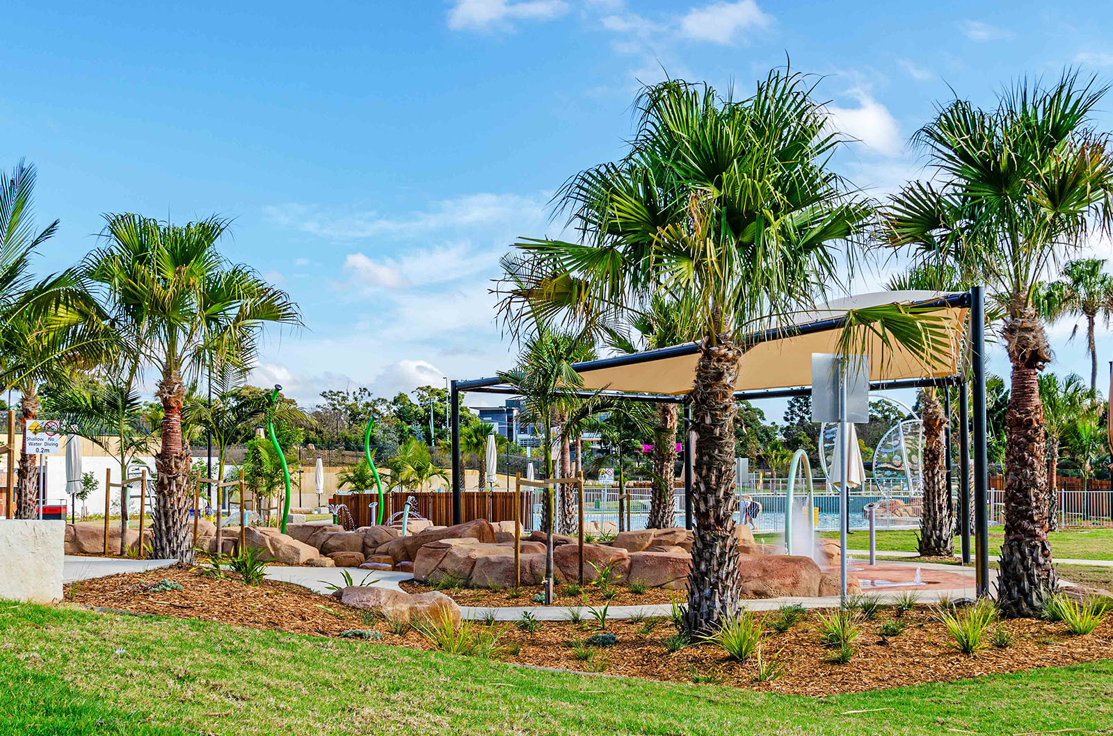 Campbelltown Billabong Parklands - Water Play Area
