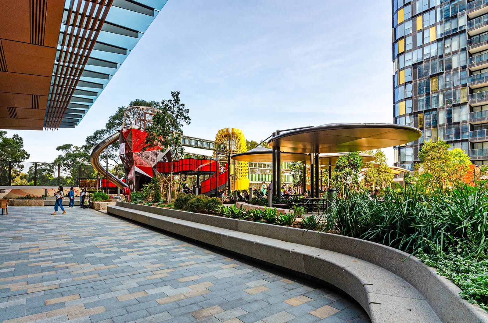Wadanggari Park - Playground & Seating Areas