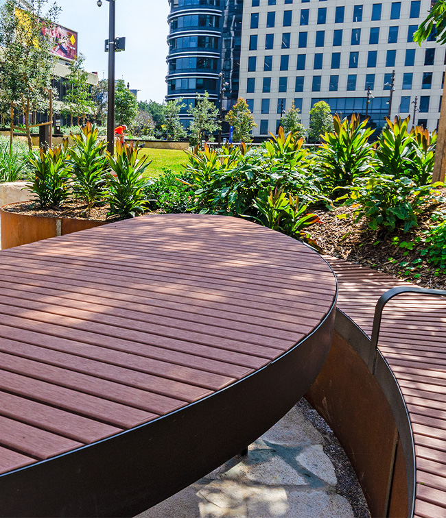 Wadanggari Park - Seating Area