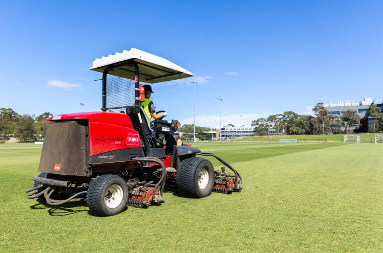 Deakin University - Geelong Sports Fields Turf Mowing