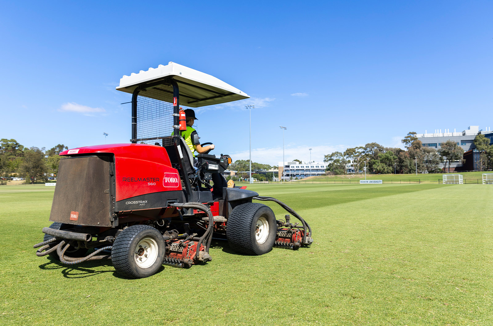 Deakin University - Geelong Sports Fields Turf Mowing