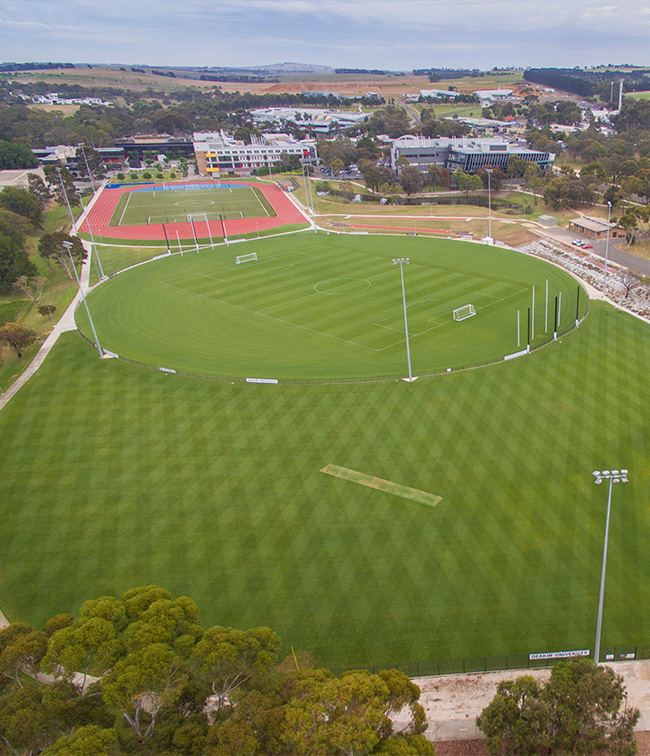 Deakin University - Soccer Field and Athletics Track