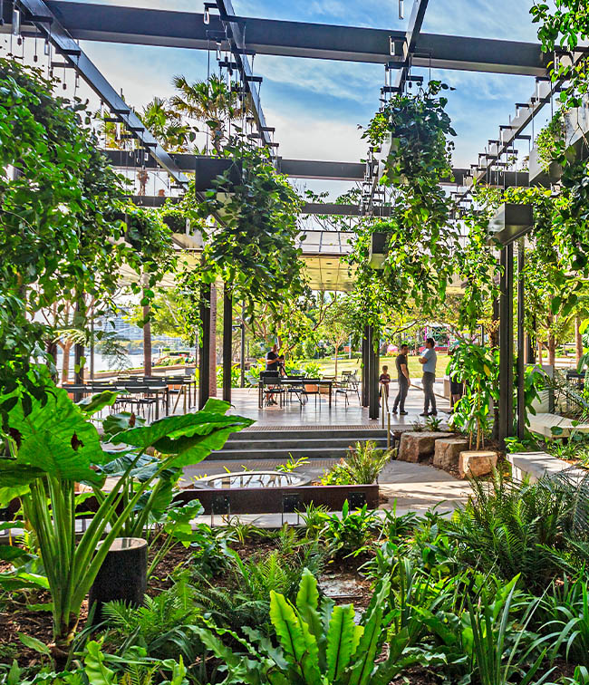 Riverside Green Courtyard Area