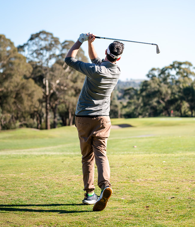 Yarrambat Park Golf Course - Playing golf on the course