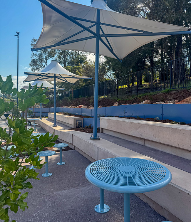 Groves Christian College - Seating Area & Umbrella