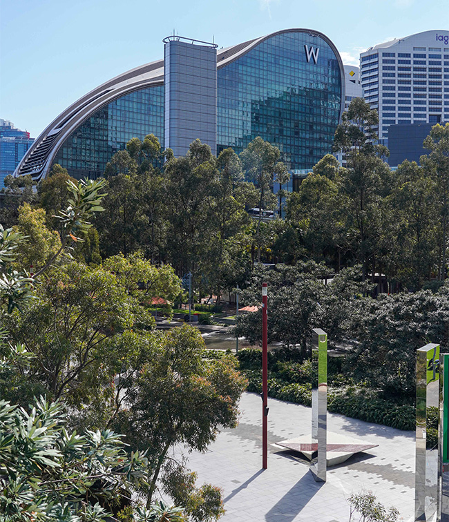 Tumbalong Park - Location