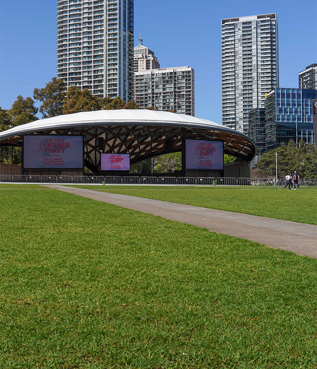 Tumbalong Park - Turf and Pathways