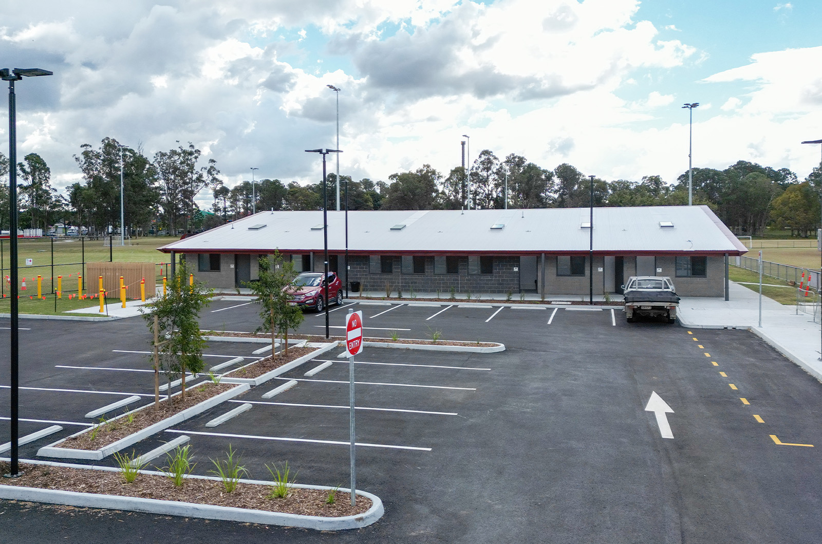 Viney Park - Car Park & Building
